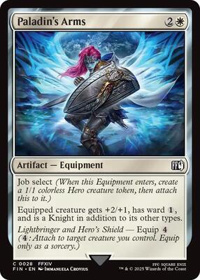Paladin's Arms card from FINAL FANTASY