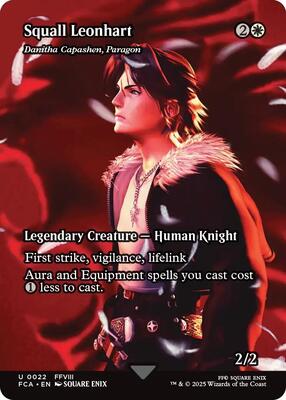Squall Leonhart - Danitha Capashen, Paragon (Showcase) card from FINAL FANTASY: Through the Ages