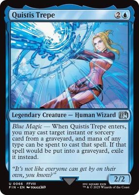 Quistis Trepe card from FINAL FANTASY