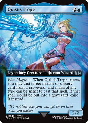 Quistis Trepe (Extended Art) card from FINAL FANTASY