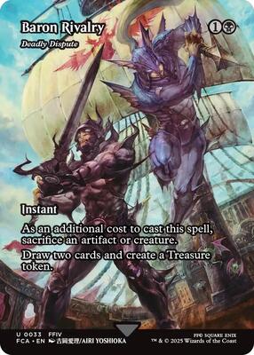 Baron Rivalry - Deadly Dispute (Showcase) card from FINAL FANTASY: Through the Ages