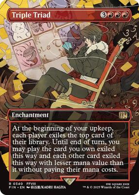 Triple Triad (Borderless) card from FINAL FANTASY