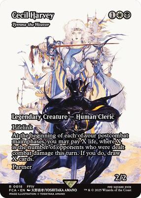 Cecil Harvey - Tymna the Weaver (Showcase) card from FINAL FANTASY: Through the Ages