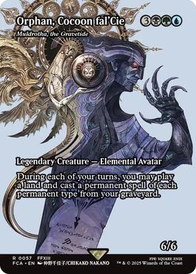 Orphan, Cocoon fal'Cie - Muldrotha, the Gravetide (Showcase) card from FINAL FANTASY: Through the Ages