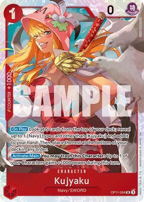 Kujyaku card from A Fist of Divine Speed