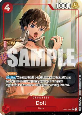 Doll (Alternate Art) card from A Fist of Divine Speed