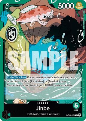Jinbe (021) card from A Fist of Divine Speed