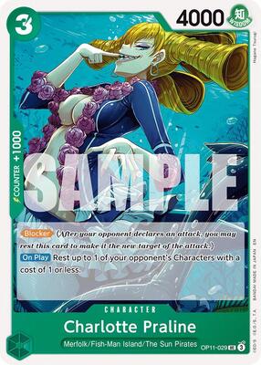 Charlotte Praline card from A Fist of Divine Speed