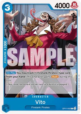 Vito card from A Fist of Divine Speed