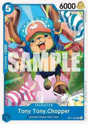 Tony Tony.Chopper card from A Fist of Divine Speed