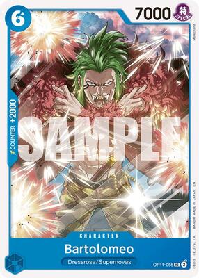 Bartolomeo card from A Fist of Divine Speed