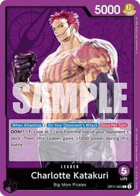 Charlotte Katakuri (062) card from A Fist of Divine Speed