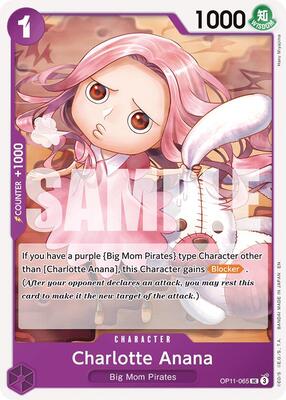 Charlotte Anana card from A Fist of Divine Speed