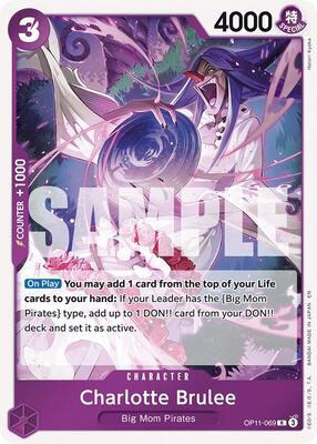 Charlotte Brulee card from A Fist of Divine Speed