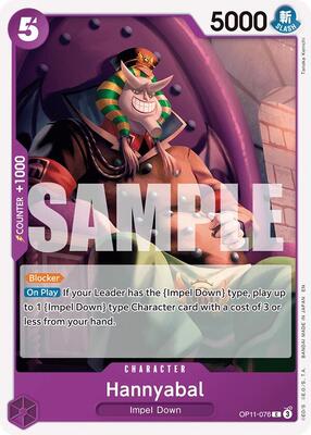 Hannyabal card from A Fist of Divine Speed