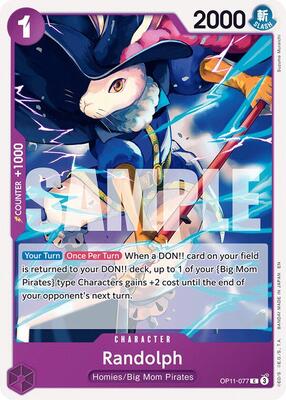 Randolph card from A Fist of Divine Speed