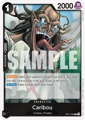 Caribou card from A Fist of Divine Speed
