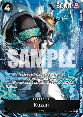 Kuzan (Alternate Art) card from A Fist of Divine Speed