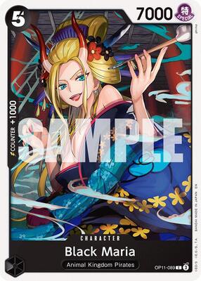 Black Maria card from A Fist of Divine Speed