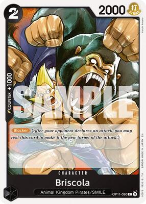 Briscola card from A Fist of Divine Speed