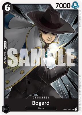 Bogard card from A Fist of Divine Speed