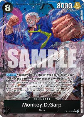 Monkey.D.Garp (Alternate Art) card from A Fist of Divine Speed