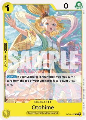 Otohime card from A Fist of Divine Speed