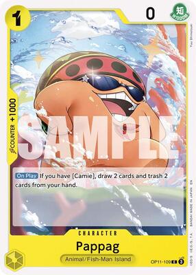Pappag card from A Fist of Divine Speed