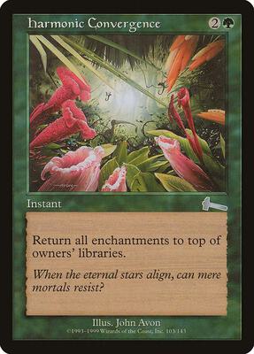 Harmonic Convergence card from Urza's Legacy