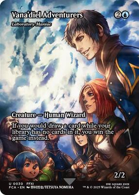 Vana'diel Adventurers - Laboratory Maniac (Showcase) card from FINAL FANTASY: Through the Ages