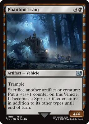 Phantom Train card from FINAL FANTASY