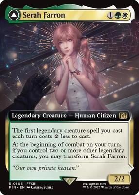 Serah Farron (Extended Art) card from FINAL FANTASY