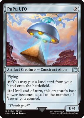 PuPu UFO card from FINAL FANTASY