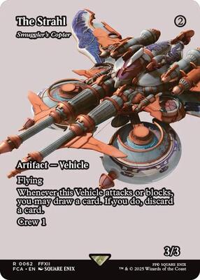 The Strahl - Smuggler's Copter (Showcase) card from FINAL FANTASY: Through the Ages