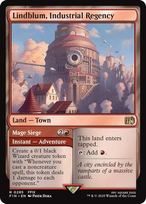 Lindblum, Industrial Regency card from FINAL FANTASY
