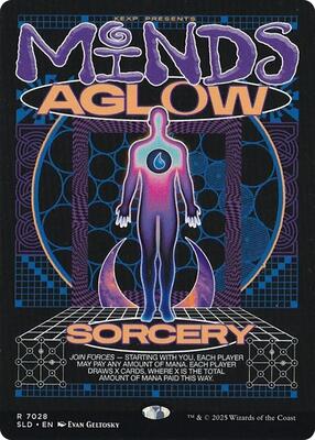 Minds Aglow card from Secret Lair Drop Series