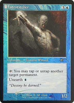 Fatestitcher (Retro Frame) card from Secret Lair Drop Series