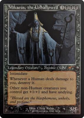 Mikaeus, the Unhallowed (Retro Frame) card from Secret Lair Drop Series