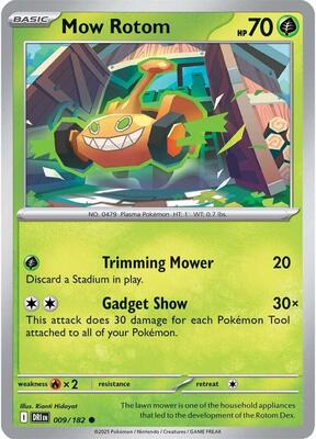 Mow Rotom card from SV10: Destined Rivals