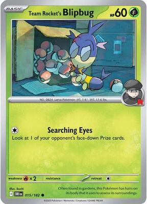 Team Rocket's Blipbug card from SV10: Destined Rivals