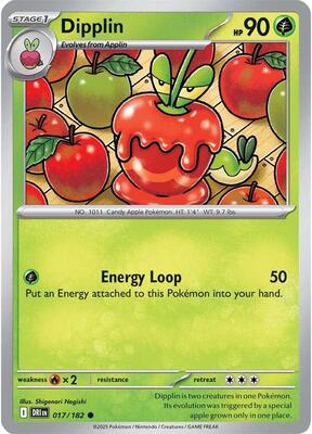 Dipplin card from SV10: Destined Rivals