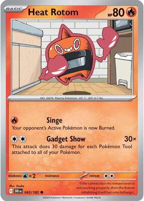 Heat Rotom card from SV10: Destined Rivals