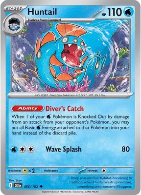 Huntail card from SV10: Destined Rivals