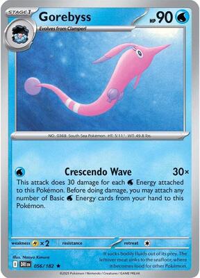 Gorebyss card from SV10: Destined Rivals