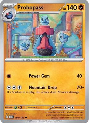 Probopass card from SV10: Destined Rivals