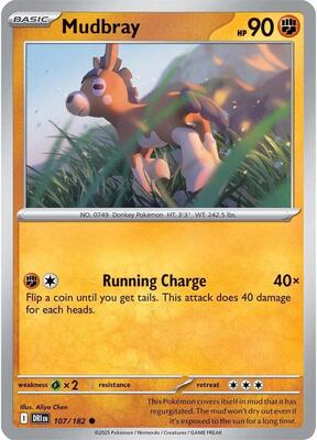 Mudbray card from SV10: Destined Rivals
