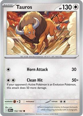 Tauros card from SV10: Destined Rivals