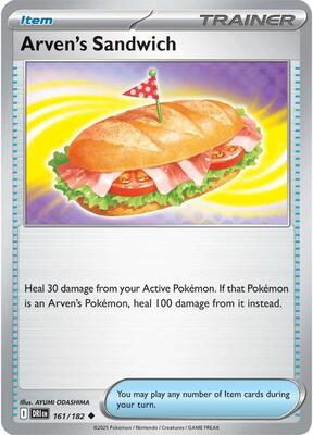 Arven's Sandwich card from SV10: Destined Rivals