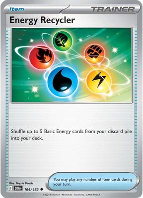 Energy Recycler card from SV10: Destined Rivals