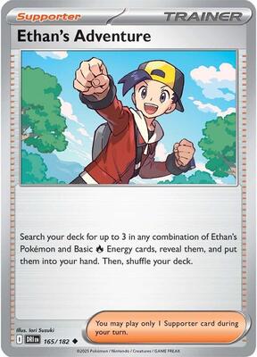 Ethan's Adventure - 165/182 card from SV10: Destined Rivals